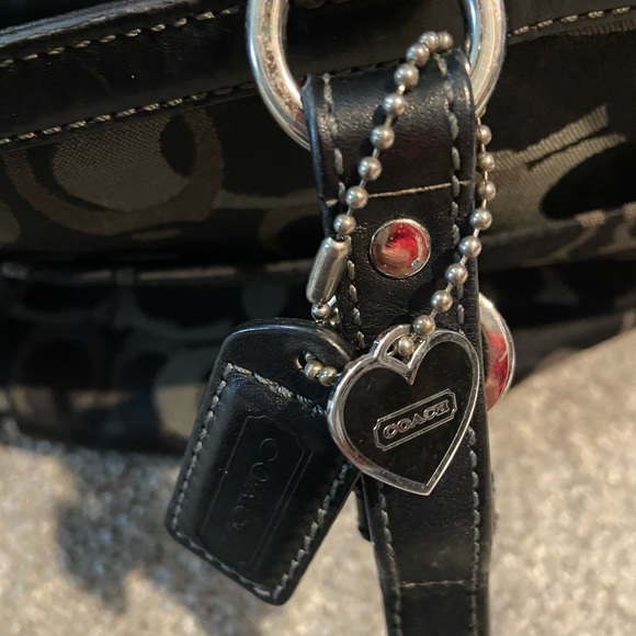 black signature C Coach diaper bag - Picture 3 of 3